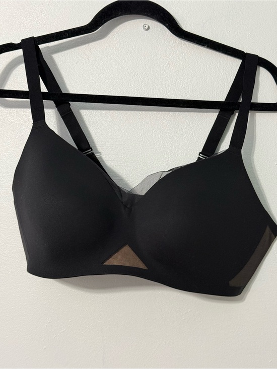 Honeylove Other - Honeylove Cross Over Black Mesh Panel Wireless Bra STYLE#BRBR00048 36D